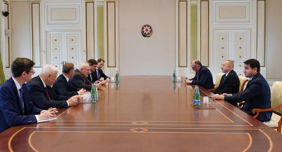 Посредники по Карабаху провели переговоры с Ильхамом Алиевым в Баку