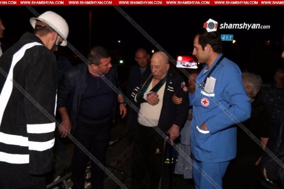 Photo. ՀՀ ոստիկանապետը դեպքի վայրում անձամբ է հետևում աշխատանքներին