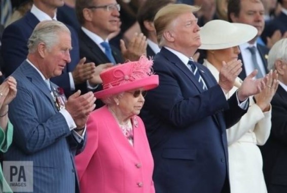 Трамп прибыл на торжества по случаю 75-летия высадки в Нормандии