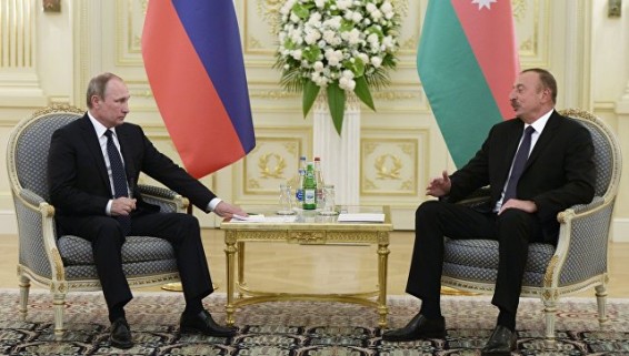 Путин предложил Алиеву поискать пути роста торговли России и Азербайджана