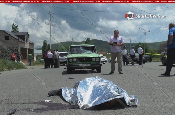 Հրազդանում 34-ամյա վարորդը վրաերթի է ենթարկել 2 հետիոտնի, որոնցից մեկը տեղում մահացել է, մյուսի վիճակն էլ ծանր է. Shamshyan.com