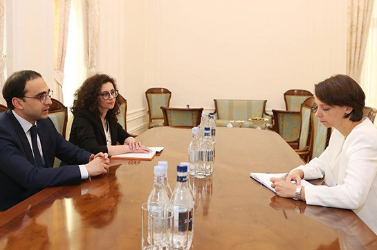 Փոխվարչապետ Տիգրան Ավինյանն ընդունել է Ֆրանսիայի փոստային ծառայության ներկայացուցչին
