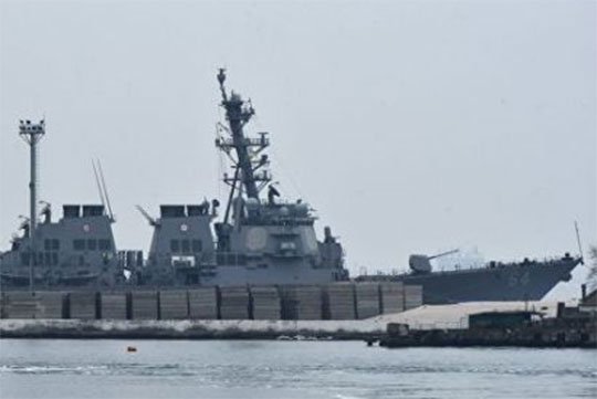 Սևծովյան նավատորմի ուժերը հետևում են ամերիկյան ականակրին Սև ծովում