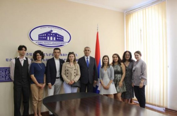 Արցախի ԱԳՆ ղեկավարն ընդունել է Ամերիկայի հայկական համագումարի փորձնակներին