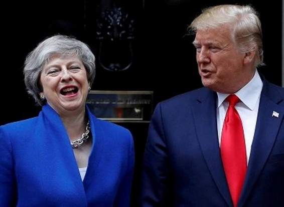 Դոնալդ Թրամփը քննադատել է Թերեզա Մեյին եւ հայտնել Բորիս Ջոնսոնի նկատմամբ իր համակրանքի մասին