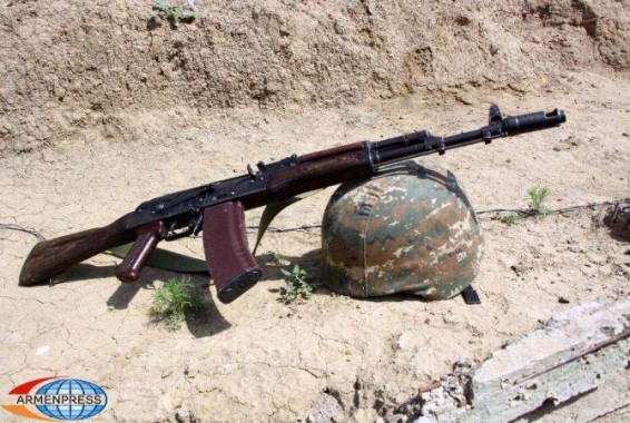 На боевой  позиции обнаружен труп рядового военнослужащего