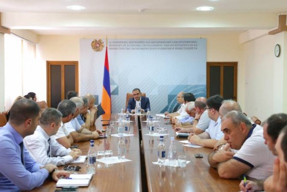 Представители компаний,перерабатывающих сельхозпродукцию, встретились с Тиграном Хачатряном