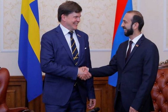 Արարատ Միրզոյանն ընդունել է Շվեդիայի Րիկսդագի նախագահին