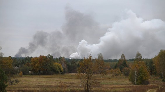 На складах Минобороны в Калиновке Винницкой обл. снова прогремели взрывы