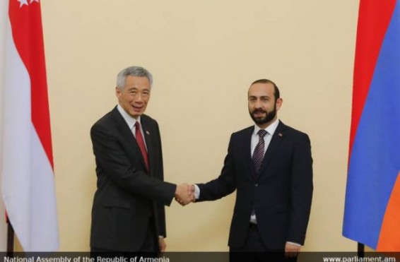 ՀՀ ԱԺ-ն Սինգապուրի խորհրդարանի հետ բարեկամական խումբ է ձեւավորում. Արարատ Միրզոյանը՝ Լի Սյեն Լունին
