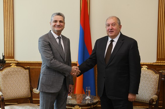 Արմեն Սարգսյանն ընդունել է Տիգրան Սարգսյանին