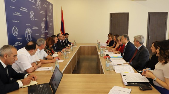 Բարձրագույն դատական խորհուրդը հյուրընկալել է ԵՄ պատվիրակությանը