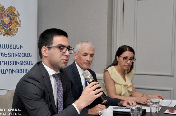 Ռուստամ Բադասյանը միջազգային դոնոր կազմակերպությունների ներկայացուցիչների հետ քննարկել է արդարադատության ոլորտի բարեփոխումները