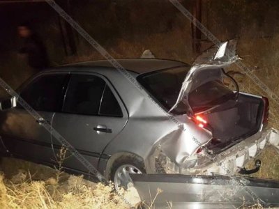 Կոտայքի մարզում բախվել են 22-ամյա վարորդի Hyundai-ն և 24-ամյա վարորդի Mercedes-ը. կա վիրավոր