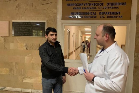 Վիրավոր ոստիկանը դուրս է գրվել հիվանդանոցից