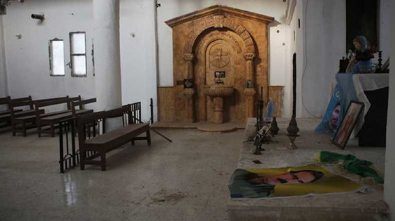 Քրդական խմբավորումները Սիրիայի հյուսիսում հայկական եկեղեցին օգտագործել են որպես կենտրոնակայան