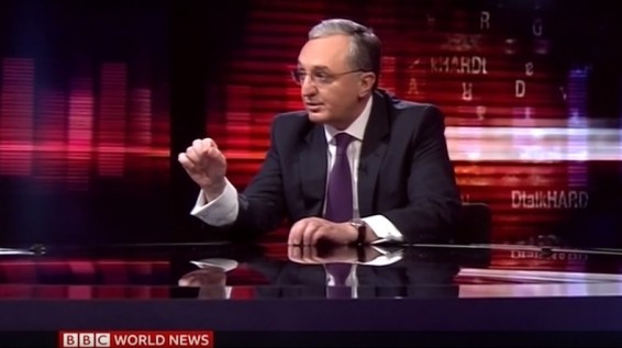 VIDEO: «Наш мир – не черно-белый»: интервью главы МИД Армении программе Би-би-си HARDtalk