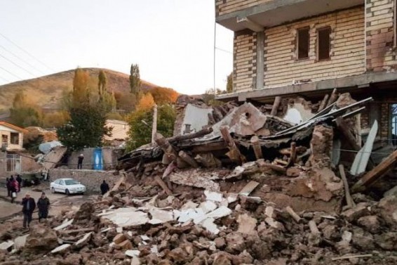 Իրանի երկրաշարժի հետևանքով տուժել է ավելի քան 500 մարդ