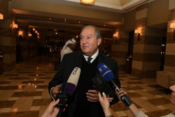 Արմեն Սարգսյանը Կատարի ղեկավարին հրավիրել է պաշտոնական այց կատարել Հայաստան