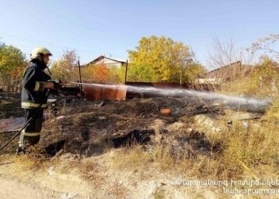 Հրշեջ-փրկարարները մարել են 226 հա խոտածածկ տարածքներում բռնկված հրդեհները