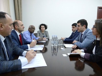 Արդարադատության փոխնախարարները ՀԲ պատվիրակության հետ քննարկել են էլեկտրոնային հայտարարագրման նոր համակարգի տեսլականը