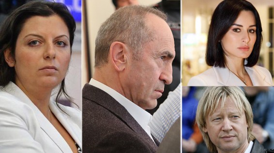 Маргарита Симоньян, Тина Канделаки и Дмитрий Харатьян призывают изменить меру пресечения Роберту Кочаряну