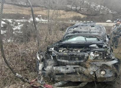 Չլդրան-Կիչան ճանապարհին «Նիսսան X-TRAIL»-ը գլորվել է ձորը. 29-ամյա կին վարորդը վիրավոր է
