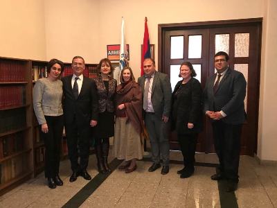 «Ժառանգությունը» ԱՄՆ դեսպանի հետ քննարկել է Արցախի խնդրում ԱՄՆ ներդրման հարցը