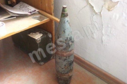 Երևանյան շենքերից մեկի նկուղում հրթիռային արկ է հայտնաբերվել