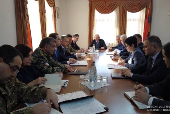 Բակո Սահակյանը կորոնավիրուսի կանխարգելման աշխատանքներին նվիրված խորհրդակցություն է հրավիրել