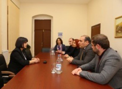 Արցախի ԿԸՀ նախագահը ընդունել է Հայաստանի ԱԺ պատգամավորներին