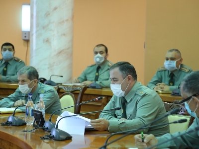 Զինված ուժերի գլխավոր շտաբի պետն անցկացրել է խորհրդակցություն