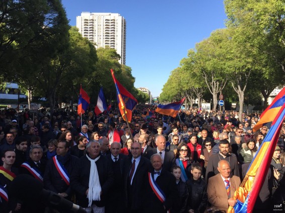 Հայոց ցեղասպանության 101-րդ տարելիցին նվիրված միջոցառումներ Մարսելում