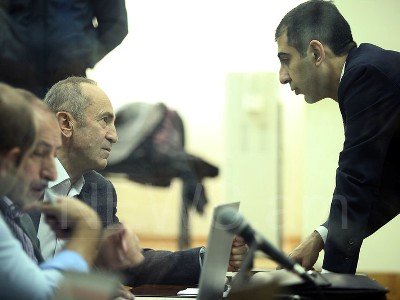 В заседании по делу Кочаряна и других объявлен перерыв