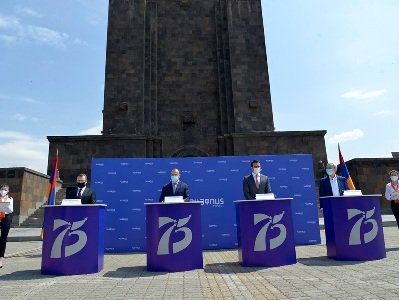 «Մտանք Բեռլին». Հայաստանում թողարկվել է Հայրենական Մեծ պատերազմում հաղթանակի 75-րդ տարեդարձին նվիրված նամականիշ