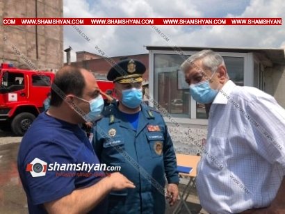 «Ձյունիկ սառնարան» ՍՊԸ-ի շենքում բռնկված հրդեհը մեկուսացվել է․ հրդեհաշիջման աշխատանքները հսկել է ԱԻ նախարարը