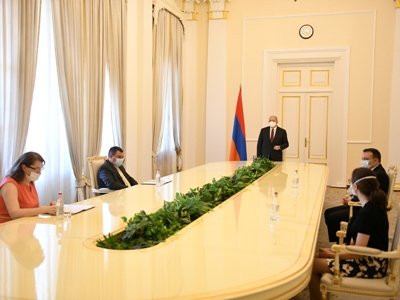 Նախագահի նստավայրում տեղի է ունեցել նորանշանակ 7 դատավորների երդման արարողությունը