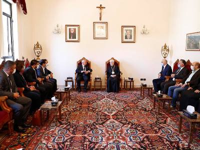 Հայաստանյան պատվիրակությունը հանդիպում է ունեցել Տանն Կիլիկիո Կաթողիկե Պատրիարքի հետ