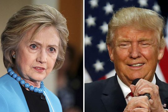 Թրամփը 2%-ով առաջ է անցել Քլինթոնից. հարցում