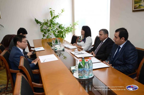 Photo. Քննարկվել է Բնապահպանության ոլորտում Հայ-Ղազախական համագործակցության հեռանկարները