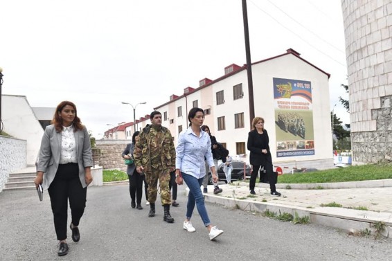 Анна Акопян в Степанакерте