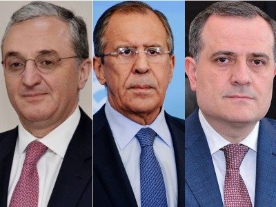 Մոսկվայում մեկնարկել է ՌԴ-ի, Հայաստանի եւ Ադրբեջանի ԱԳՆ ղեկավարների հանդիպումը Ղարաբաղի հարցով