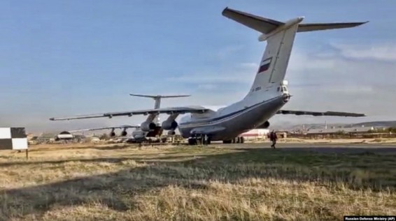 Վրաստանը օդային տարածքը բացել է ռուս խաղաղապահների Ղարաբաղ տեղափոխման համար
