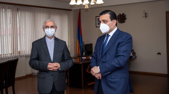 Արմեն Մուրադյանը՝ Իրանի դեսպանին. Հայաստանում կկառուցվի Ուղեղի հետազոտության գերազանցության կենտրոն