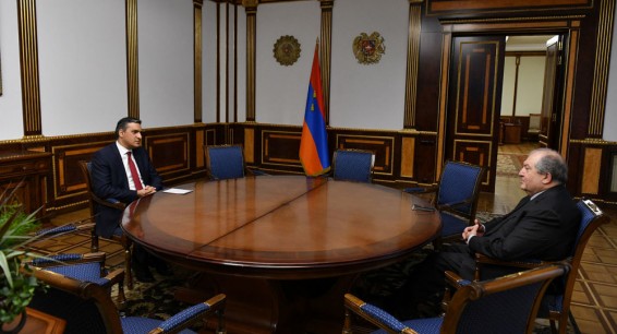 Президент и омбудсмен Армении обсудили пути возвращения военнопленных и заложников