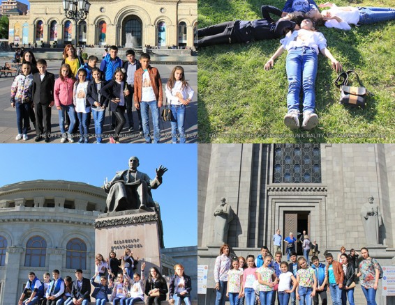 Photo. Երևանյան անմոռանալի օրեր`ստեփանակերտցի երեխաների համար