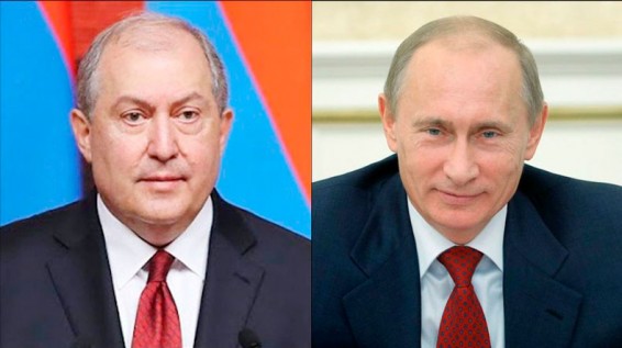 Արմեն Սարգսյանը խնդրել է ՌԴ նախագահին՝ աջակցել Հայաստանի ու Ադրբեջանի միջև սահմանագծման գործընթացին