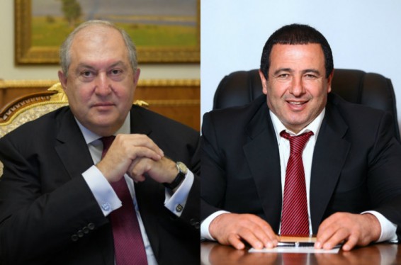 Արմեն Սարգսյանը հանդիպել է Գագիկ Ծառուկյանի հետ
