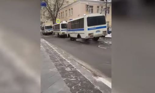 Здание посольства Армении в России находится под усиленной охраной Полиции