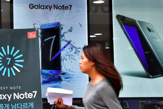 ԱՄՆ-ում հետ է կանչվել մոտ 1 մլն Samsung Galaxy Note 7